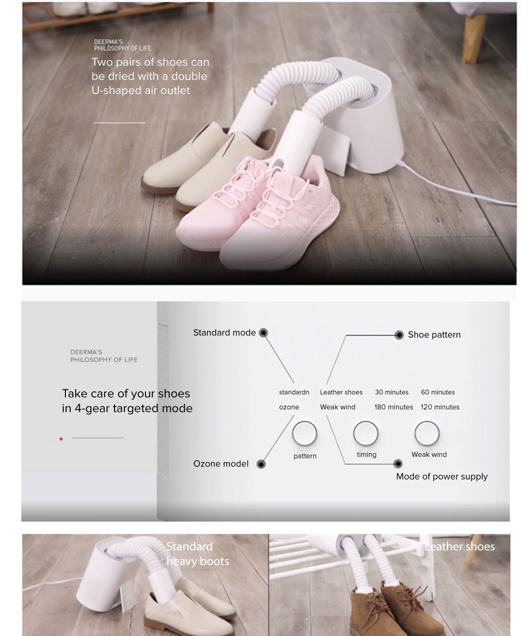 Buy Deerma Smart Shoe Dryer DEMHX20