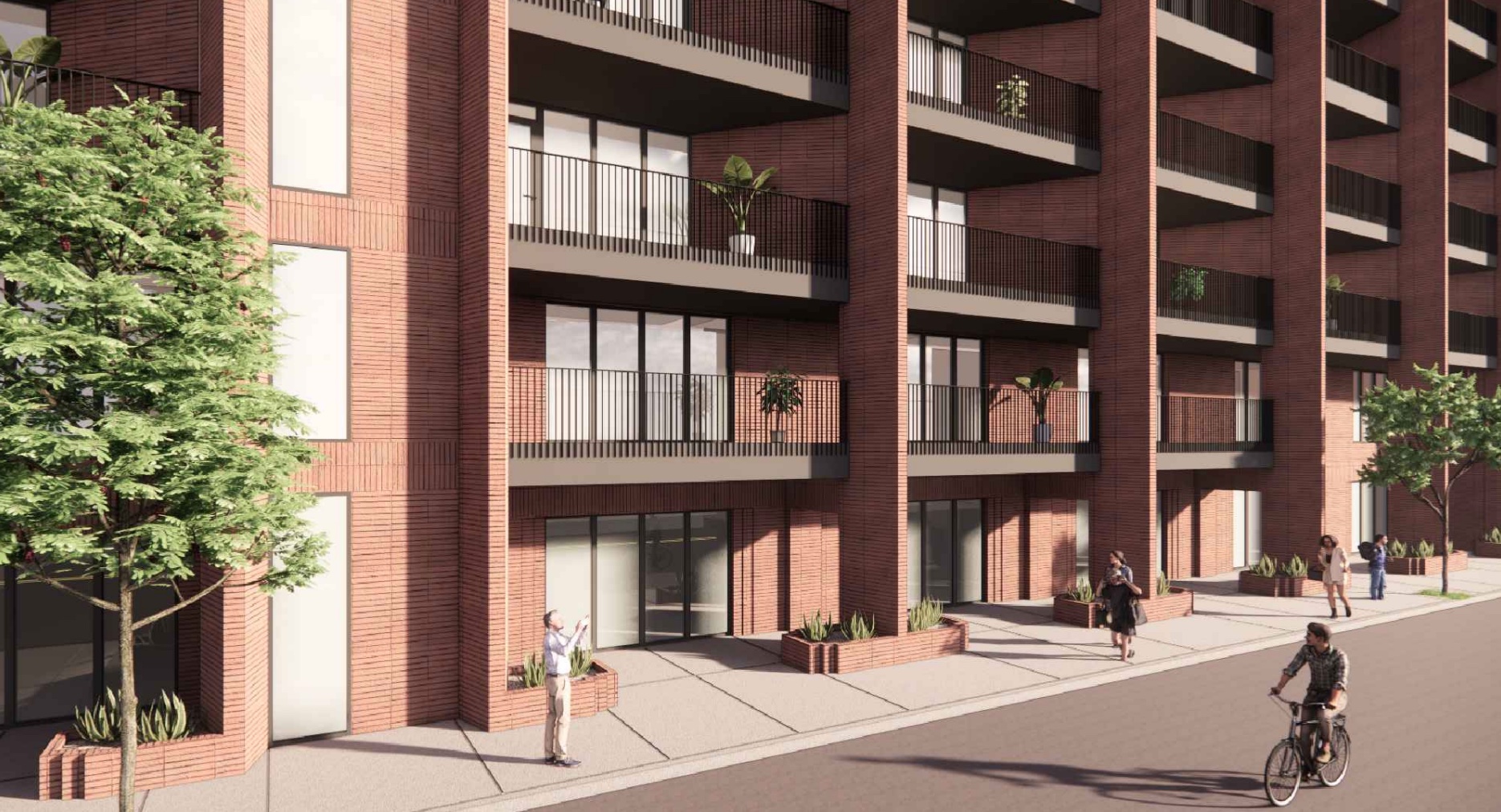 Thalhimer plans 7story apartment building on Sampson Coatings site in