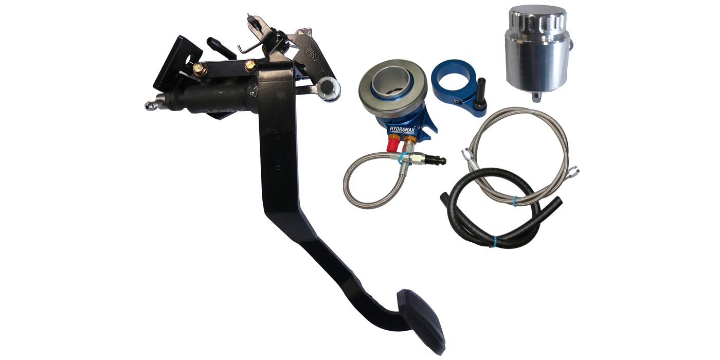 Hydramax releases underdash hydraulic clutch system for Fox body