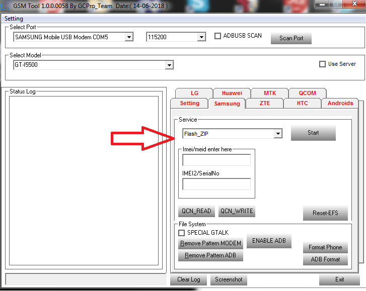 How to write flash zip file frp_exynos.zip GSMForum
