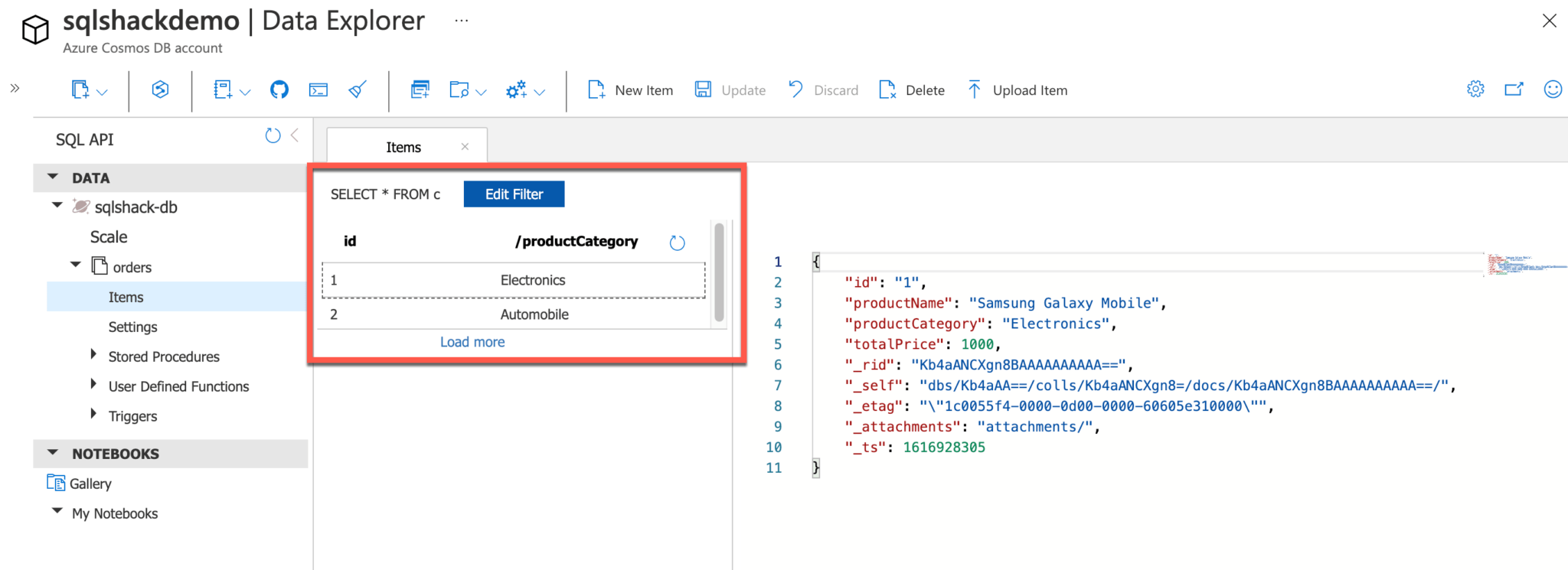Learn NoSQL in Azure Getting started with DocumentDB SQL API
