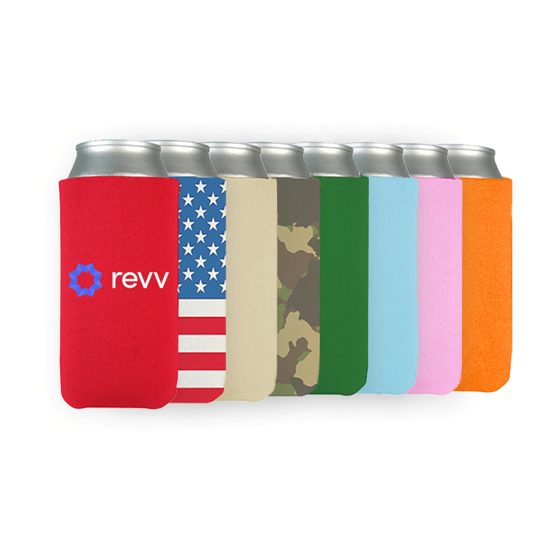 Tall Slim Beverage Cooler (Set of 2) Revv Fundraising Platform