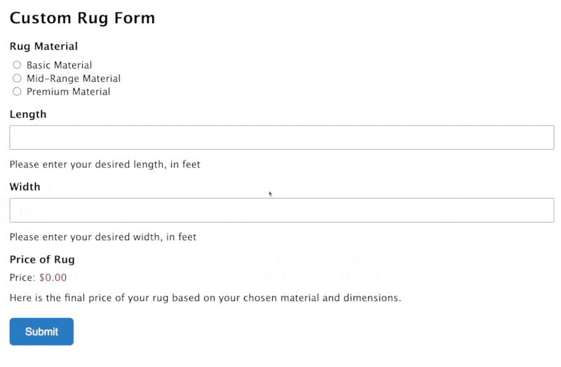 Gravity Forms Calculations Tutorial