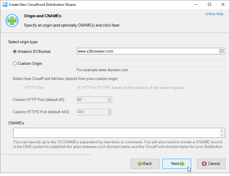 How to Create a New Amazon CloudFront Distribution. Create Streaming Distribution. Amazon