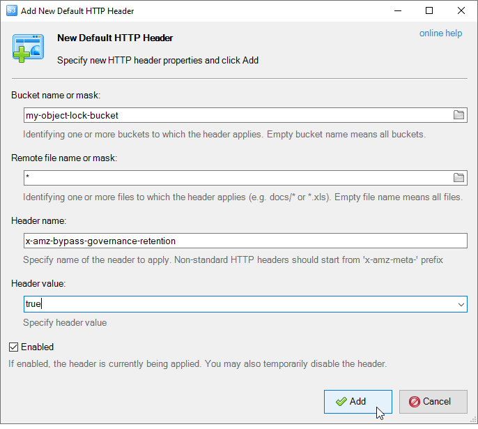 Working with Amazon S3 Object Lock how to prevent accidental or