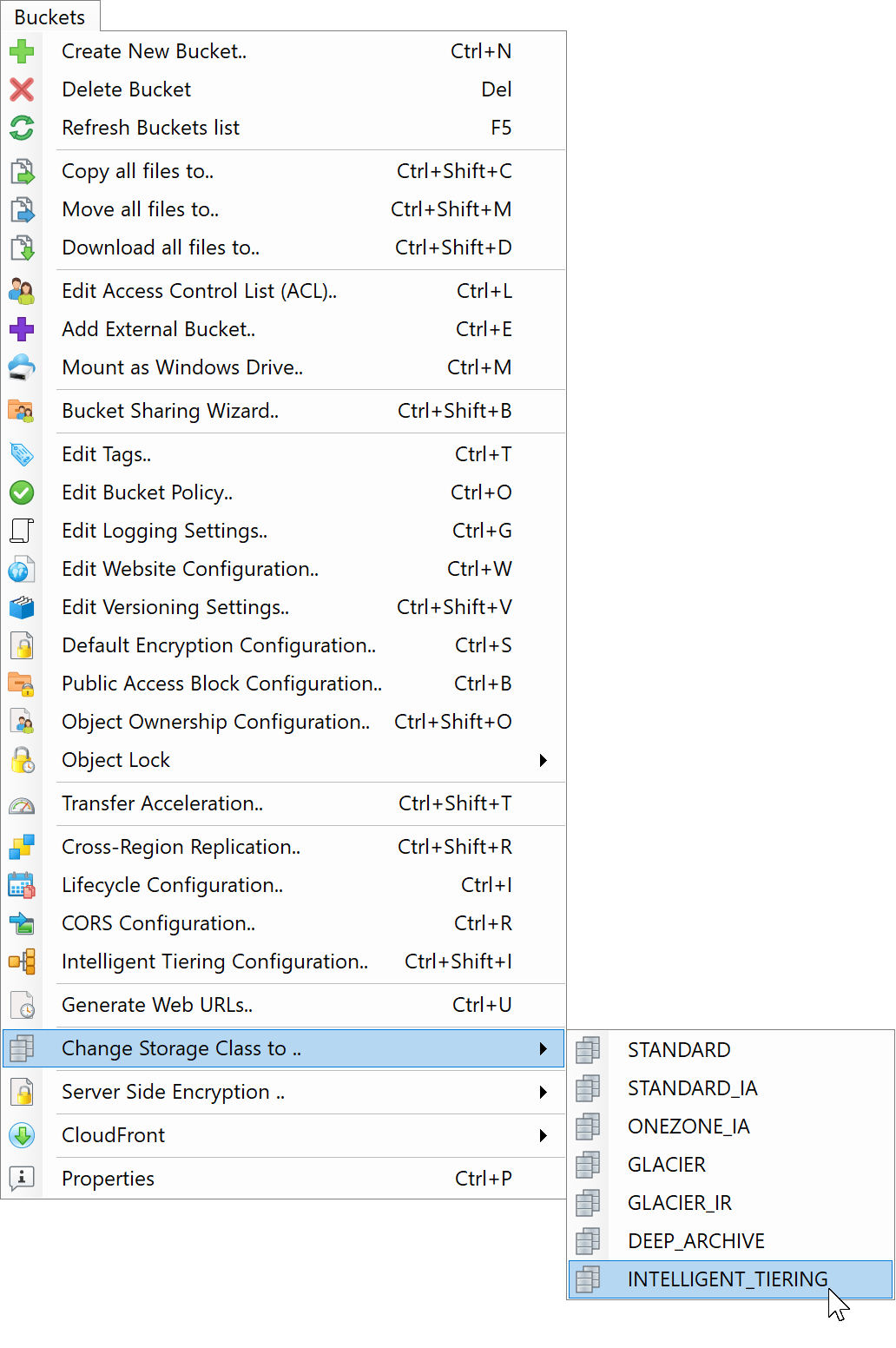 Amazon S3 Storage Classes Overview Standard (STANDARD), Standard