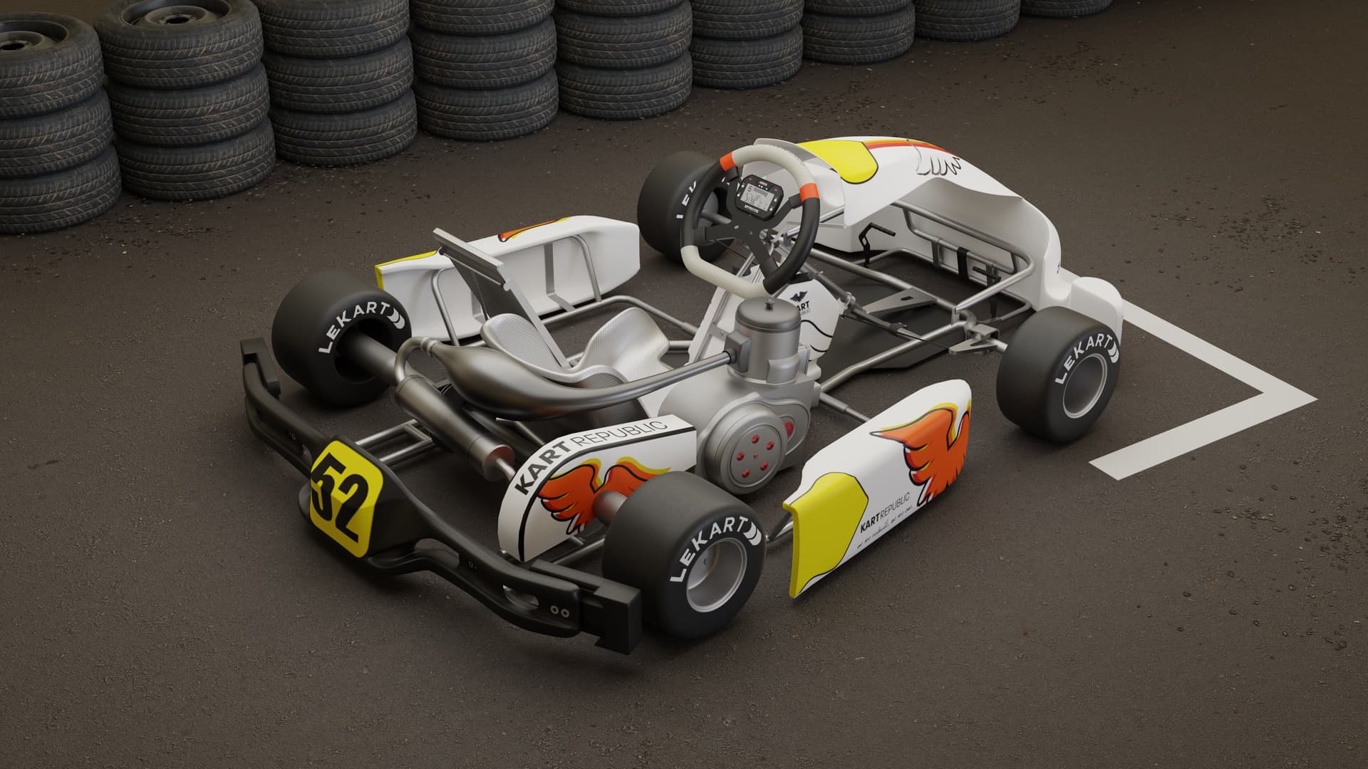 GoKart Finished Projects Blendermania3D