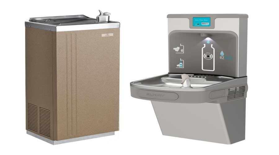 Protect our and Your Back Pocket with a Plumbed in Water Cooler