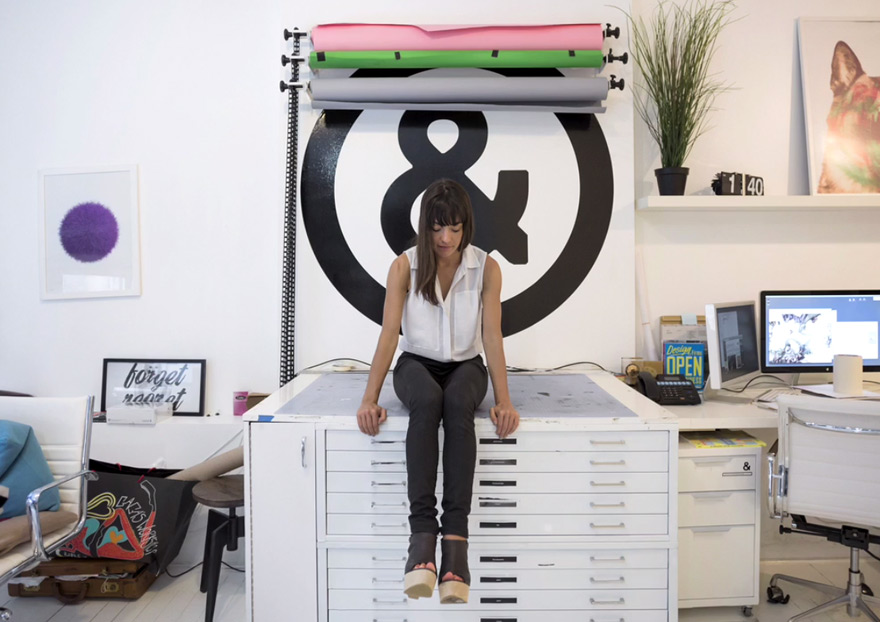 Like Knows Like Gets Into the Head of Graphic Design Superstar Jessica