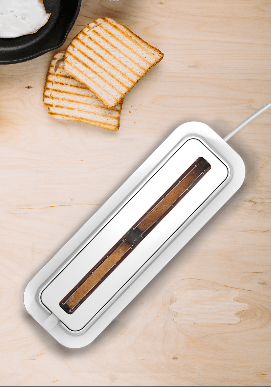 A Water Kettle and Toaster Designed to Blend in Seamlessly with Modern