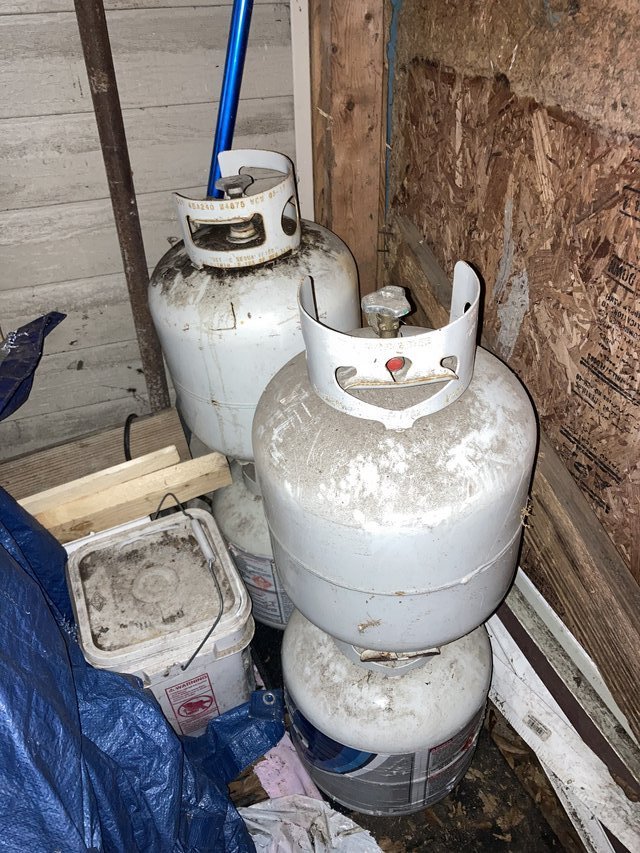 Empty gas bottles Everything Else for sale on Lejeune bookoo!