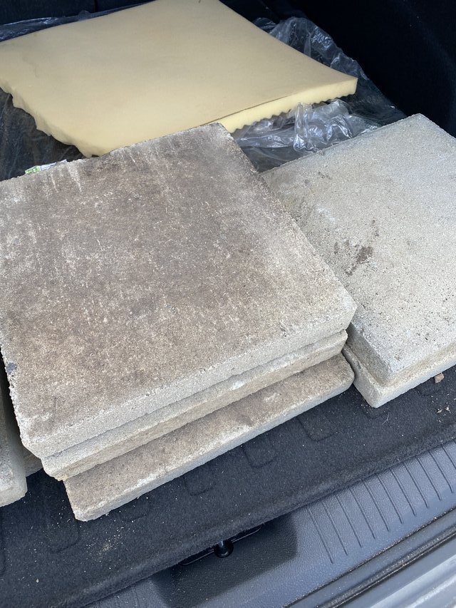Patio pavers (10) Lawn & Garden for sale on Lejeune bookoo!