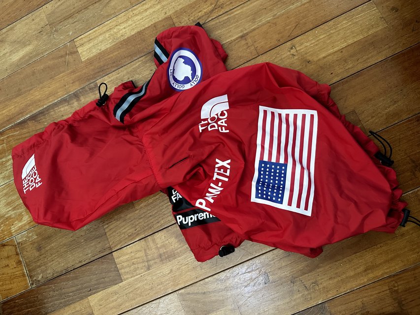 Dog designer rain jacket Pets Supplies for sale on Okinawa bookoo!