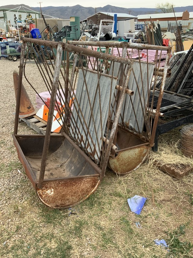 gates, T.post , wire, feeding container,,other stuff you can use on a