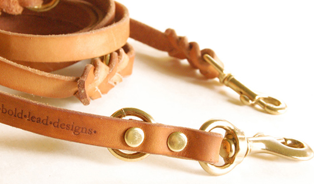 Custom Designed Leather Dog Leash the leash of your dreams! Bold