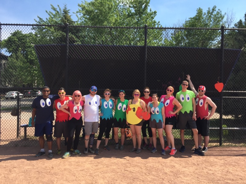Summer Wednesday Lincoln Park South Fields Kickball League S3 Chicago