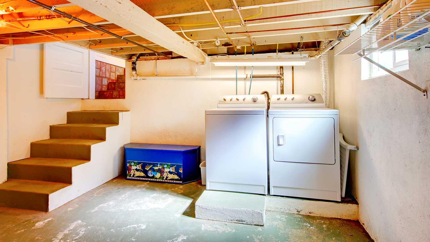 Adding Electrical Outlets In Unfinished Basement Picture of Basement 2020