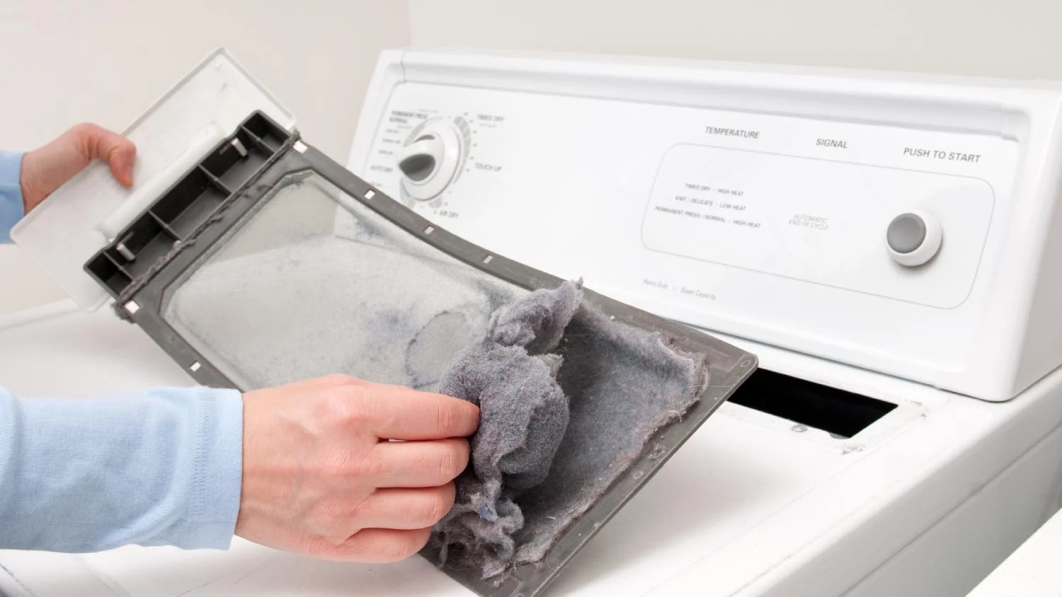 How to Clean a Dryer Lint Trap or Filter