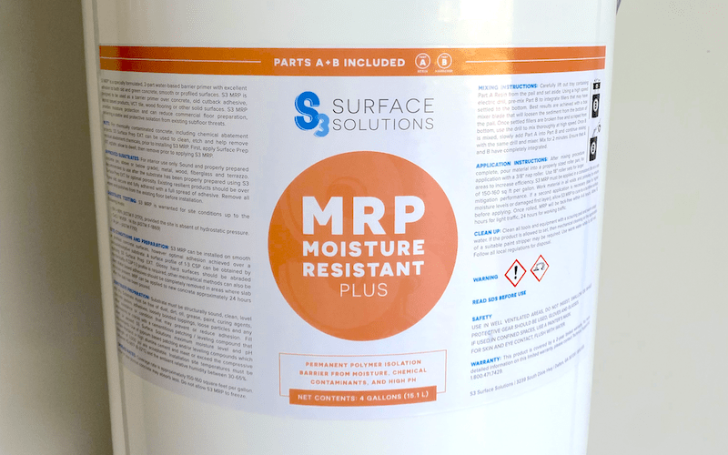 MRPMoisture Resistant Plus S3 Surface Solutions
