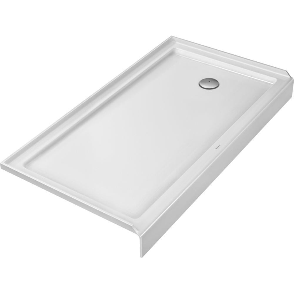 Duravit Shower tray Architec 60”x32”, white w.integr.panel a.flange