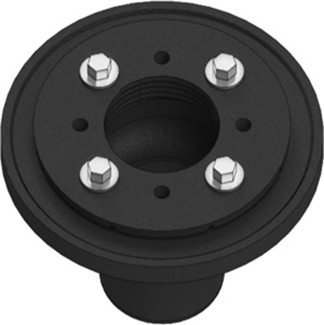 Infinity drain Clamp Down Drain Cast Iron, 2” Throat, 2” No Hub Outlet