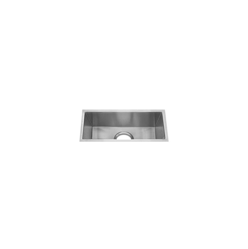 Julien Urbanedge Bar Sink Undermount, Single 18x7x6 TradeConnect by