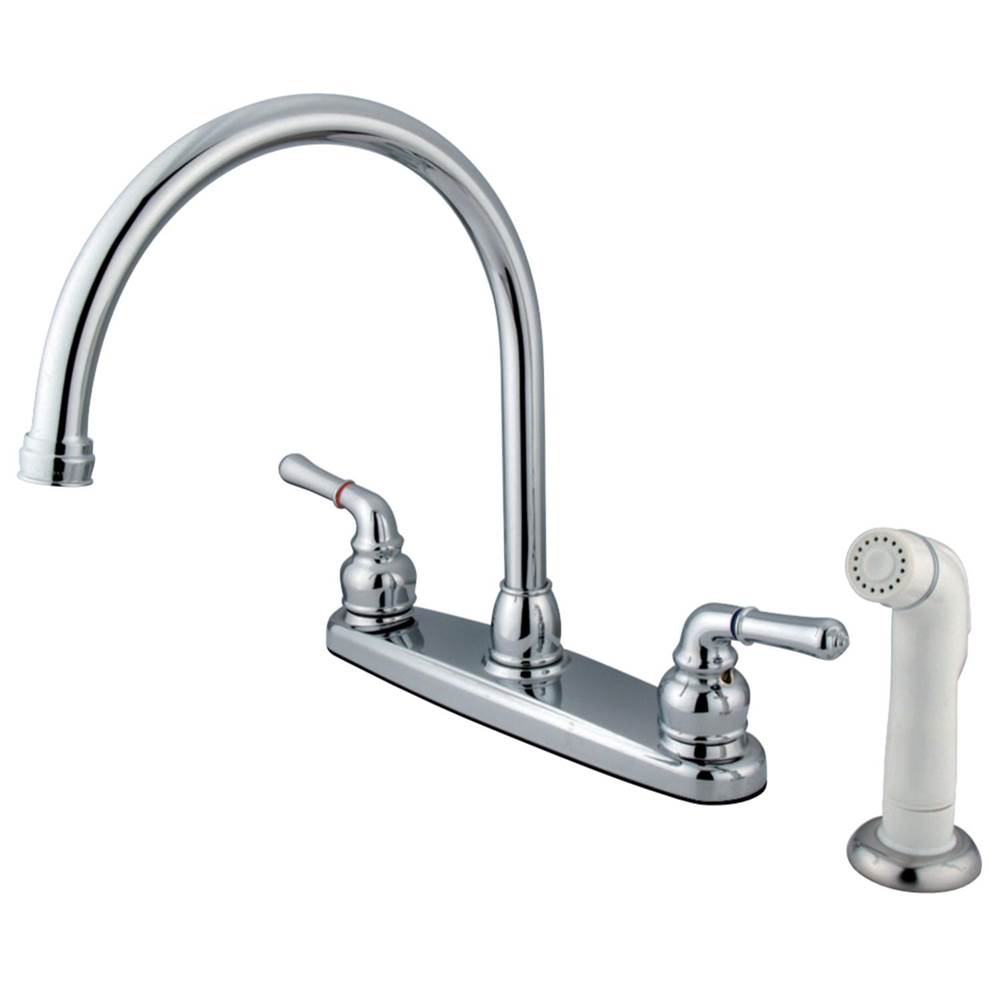 Kingston brass Magellan 8inch Centerset Kitchen Faucet TradeConnect