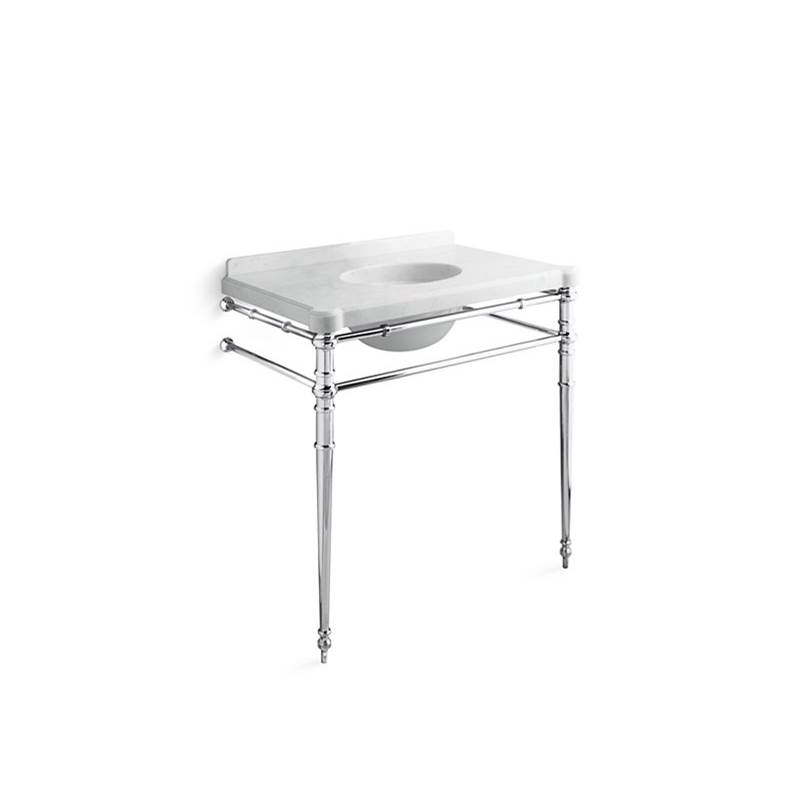 Kallista Inigo® Console Table Legs W/Towel Bars TradeConnect by Studio41