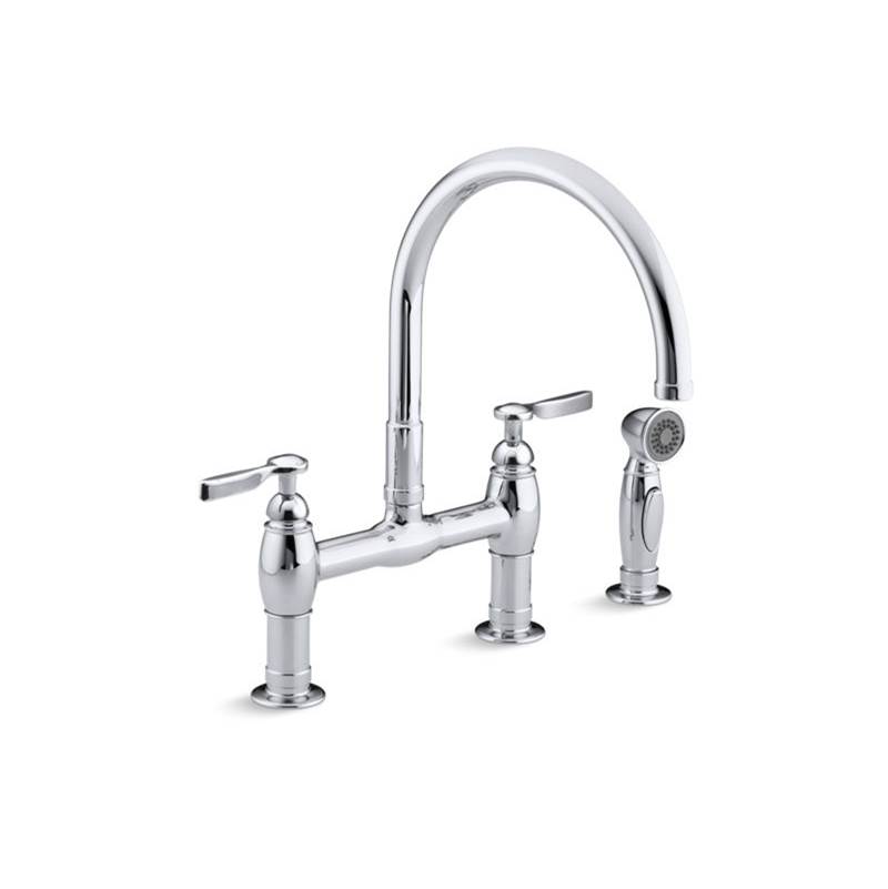 Kohler Parq®Deck Mount Kitchen Faucet, W/Spray TradeConnect by Studio41