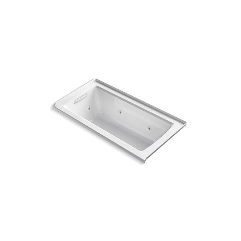 Kohler Archer® 60” X 30” Threeside Integral Flange Whirlpool Bath With