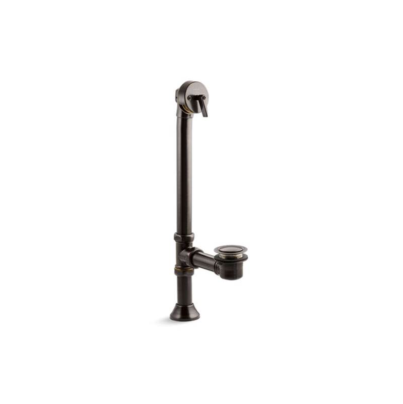 Kohler Iron Works® Decorative 11/2” Adjustable Popup Bath Drain For 5