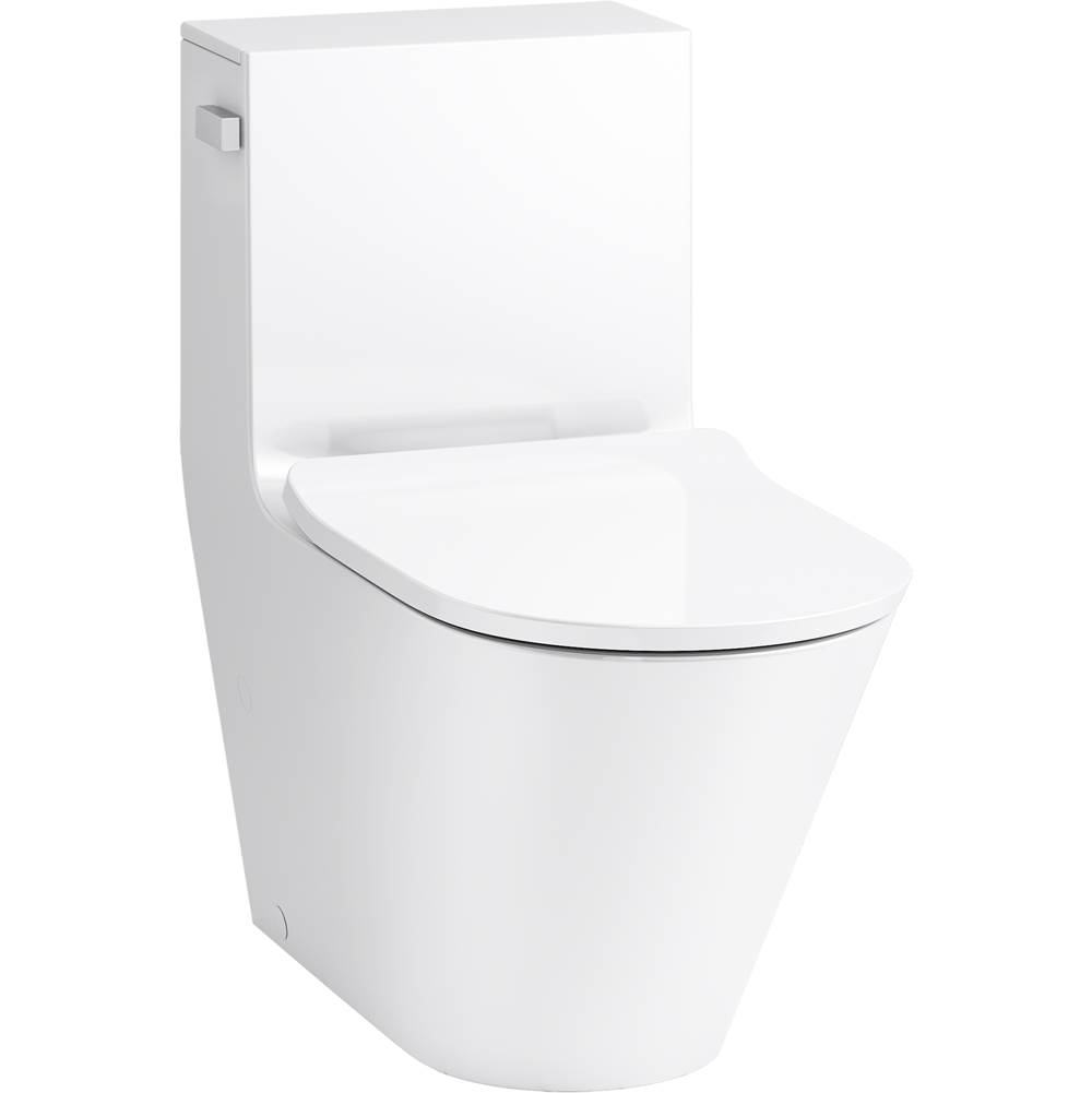 Kohler Brazn Onepiece Compact Elongated Dualflush Toilet With Skirted