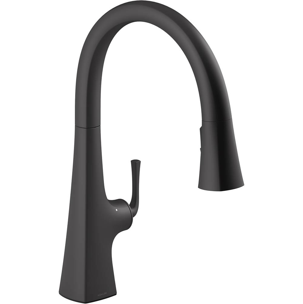 Kohler Graze® Touchless Pulldown Kitchen Sink Faucet With Three