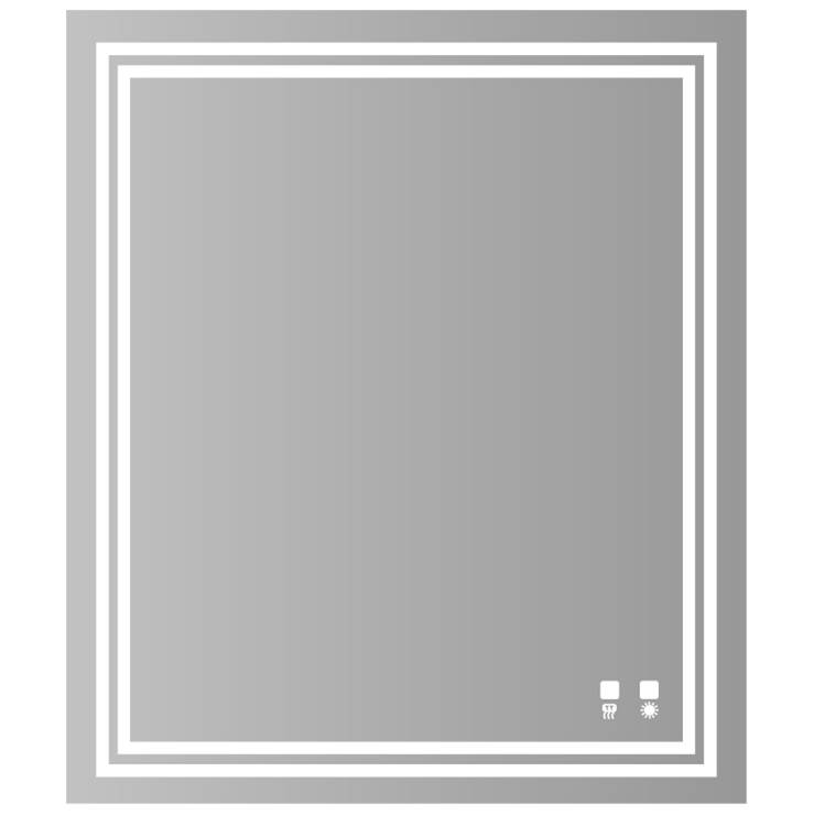 Madeli Zen Illuminated Slique , . 42” X 36” Lumentouch , On/off Dimmer