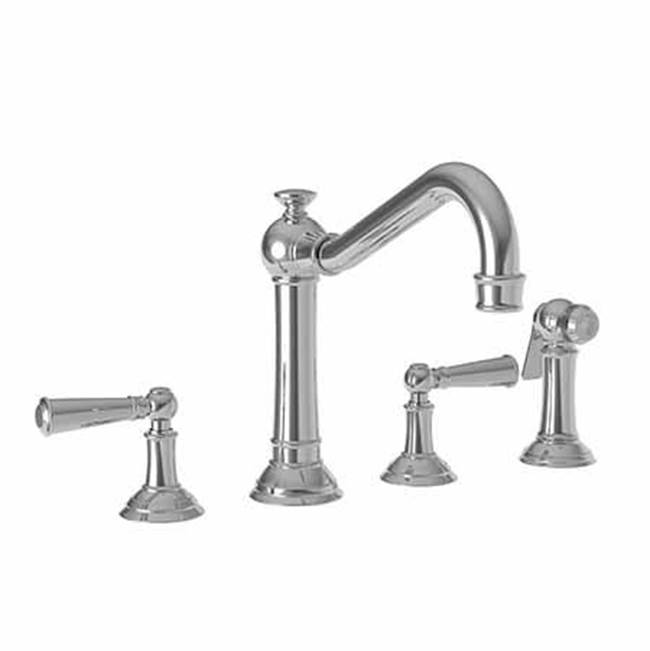 Newport Brass Jacobean Kitchen Faucet With Side Spray TradeConnect by