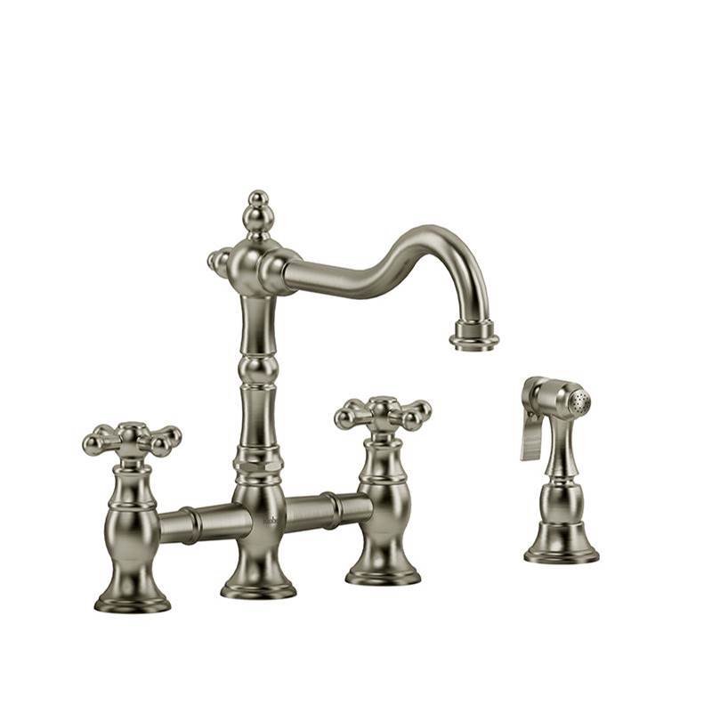 Riobel Bridge kitchen faucet with spray TradeConnect by Studio41