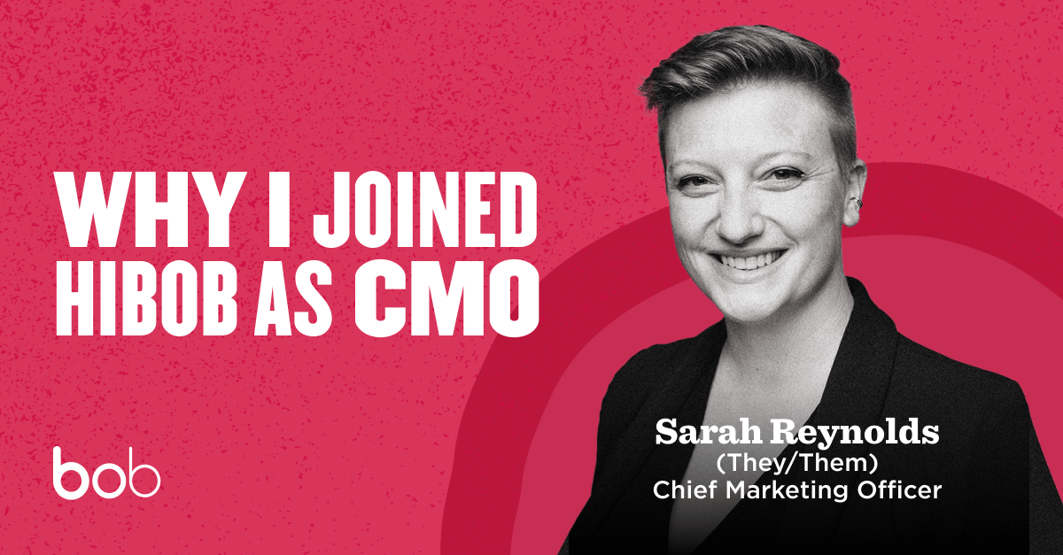 Introducing our new Chief Marketing Officer Sarah Reynolds