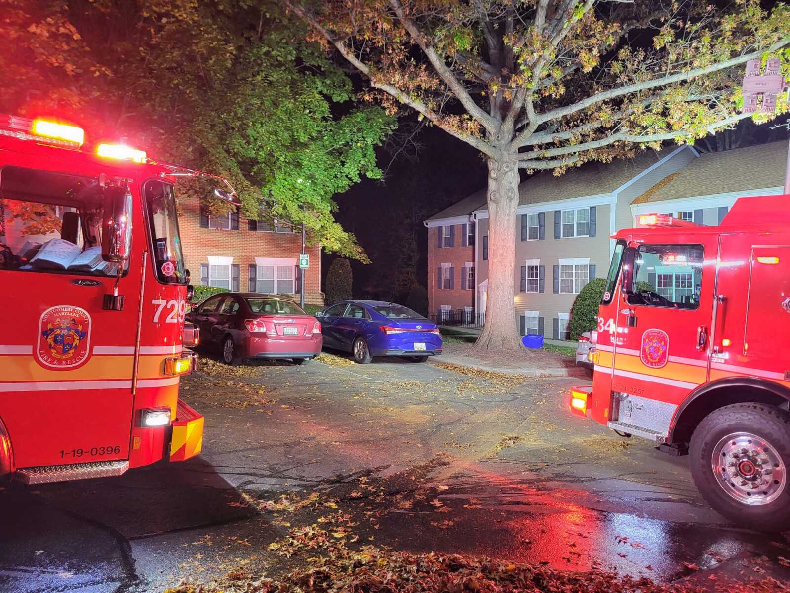 MCFRS Respond to Early Morning Fire at Germantown Apartment Complex The MoCo Show