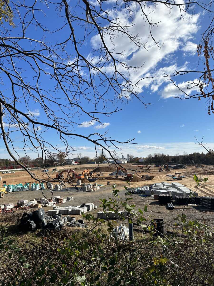 Construction Progresses at Rockville Development Farmstead