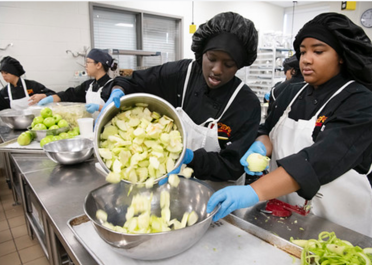 Restaurant Management/Culinary Arts Students at Edison Held Their