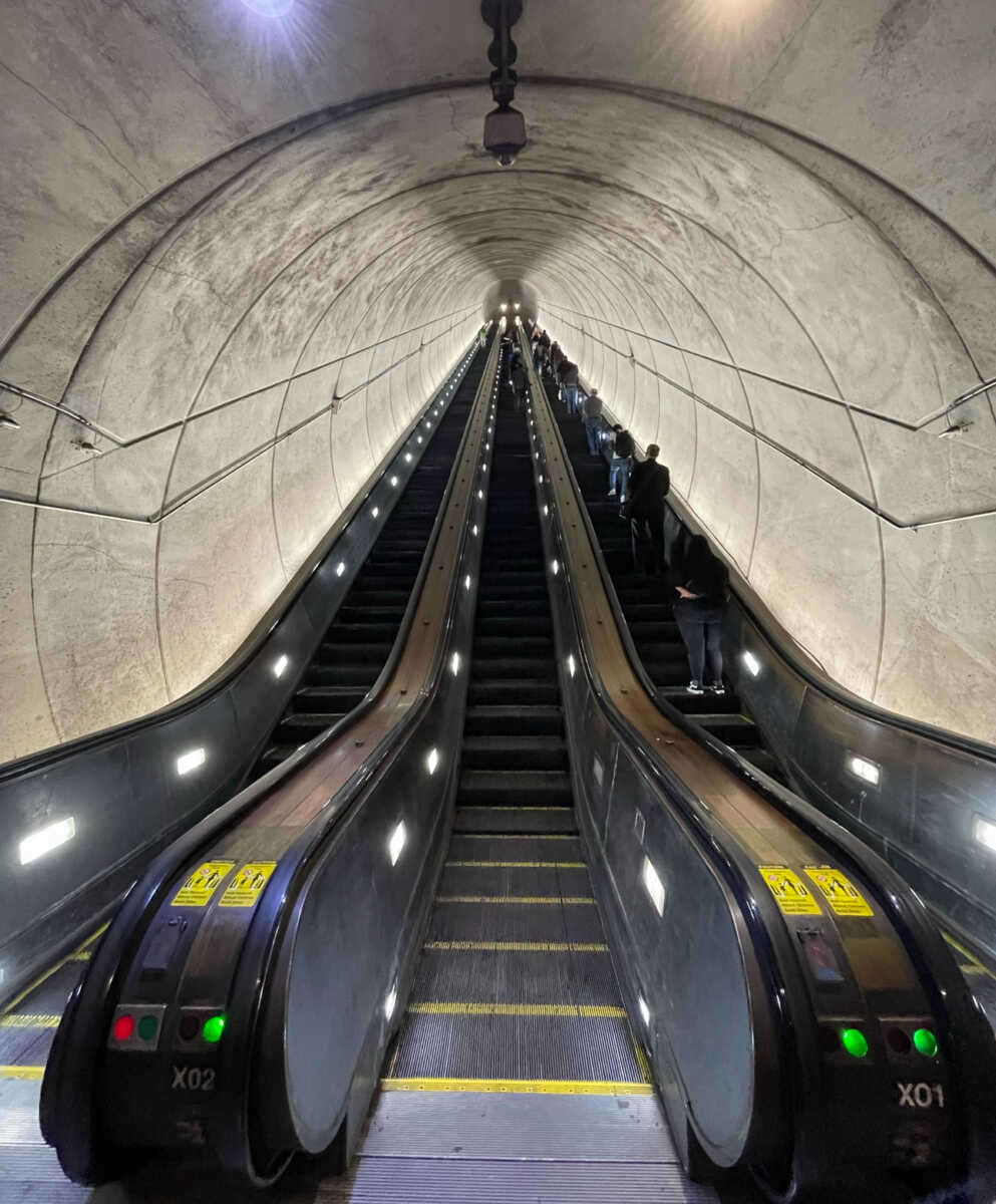 The DMV is Home to the Longest Set of SingleSpan Escalators in the