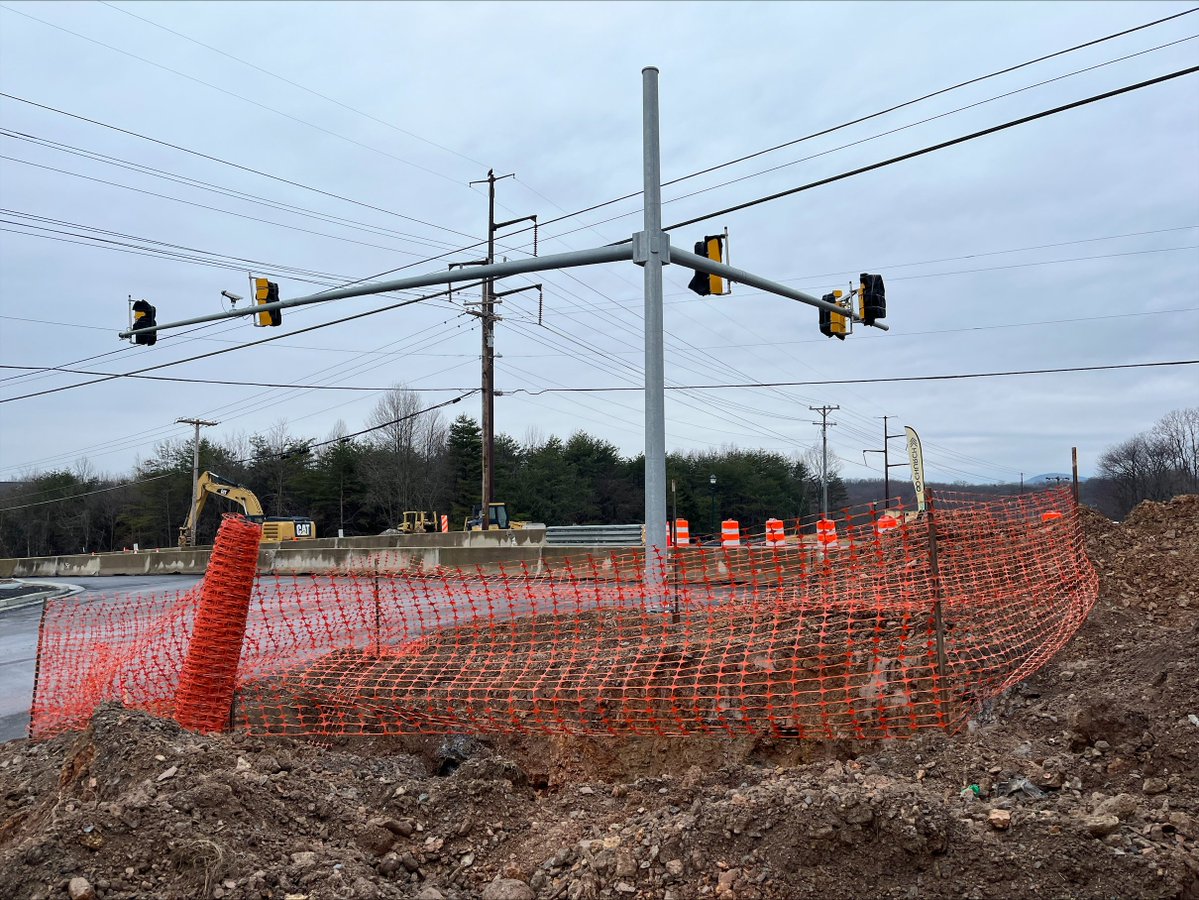 MCDOT Work Continues on Clarksburg RoadSnowden Farm Parkway The