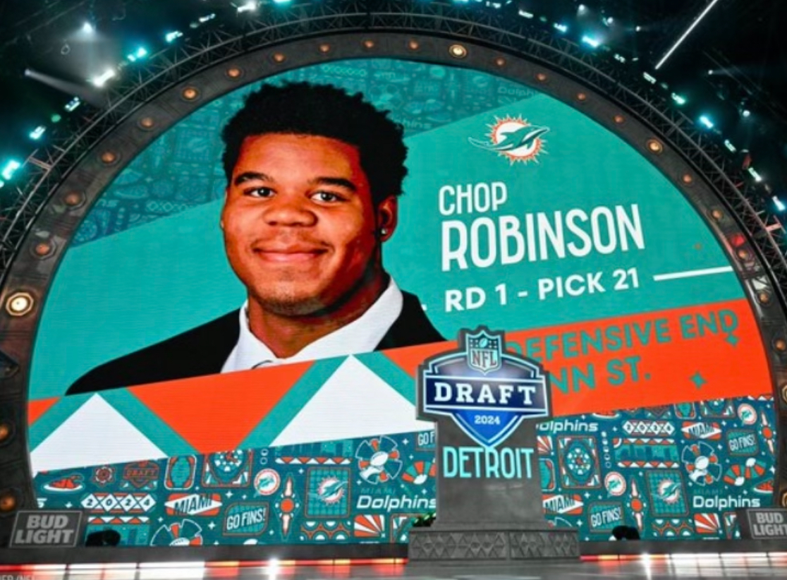 Demeioun "Chop" Robinson, Quince Orchard Alumnus, Drafted in the 1st