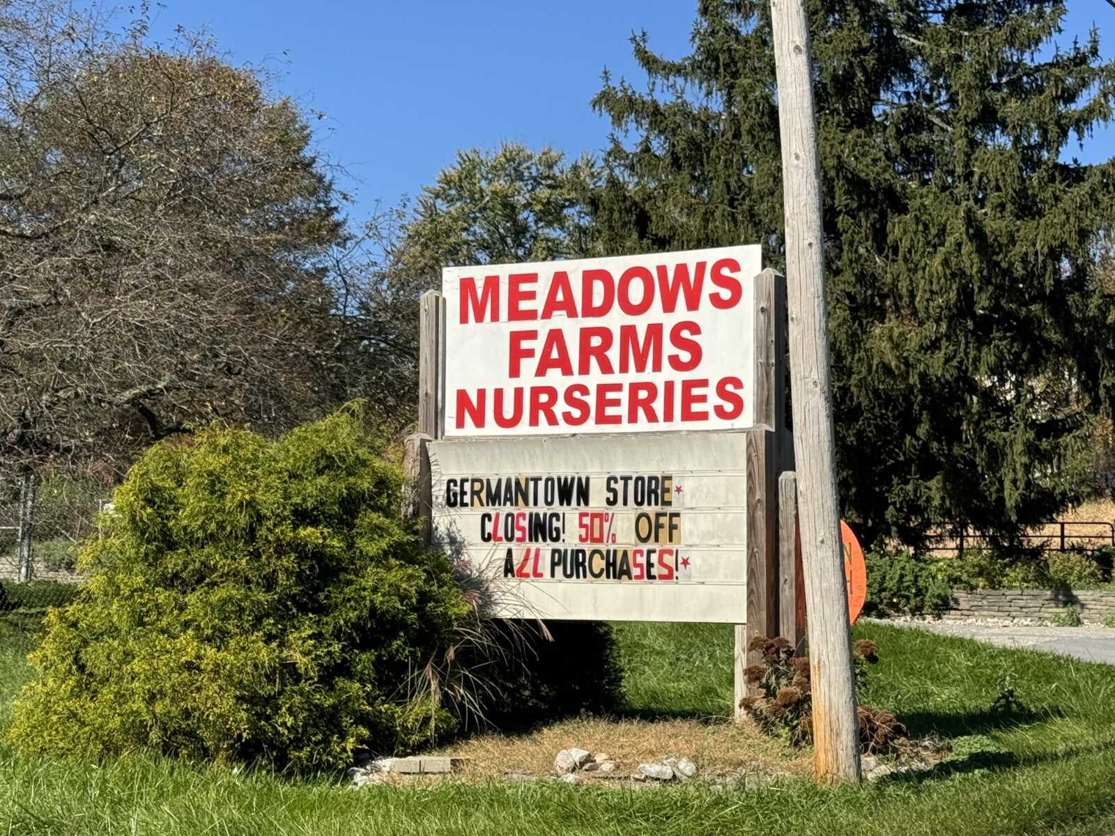 Meadows Farms to Close Clarksburg/Germantown Location The MoCo Show