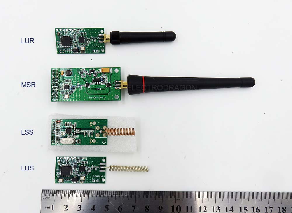 CC1101 433M Wireless Transceiver Module [Version] ElectroDragon