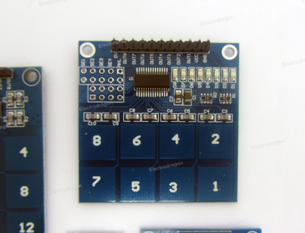 Touch Pads PCB [Pins] ElectroDragon