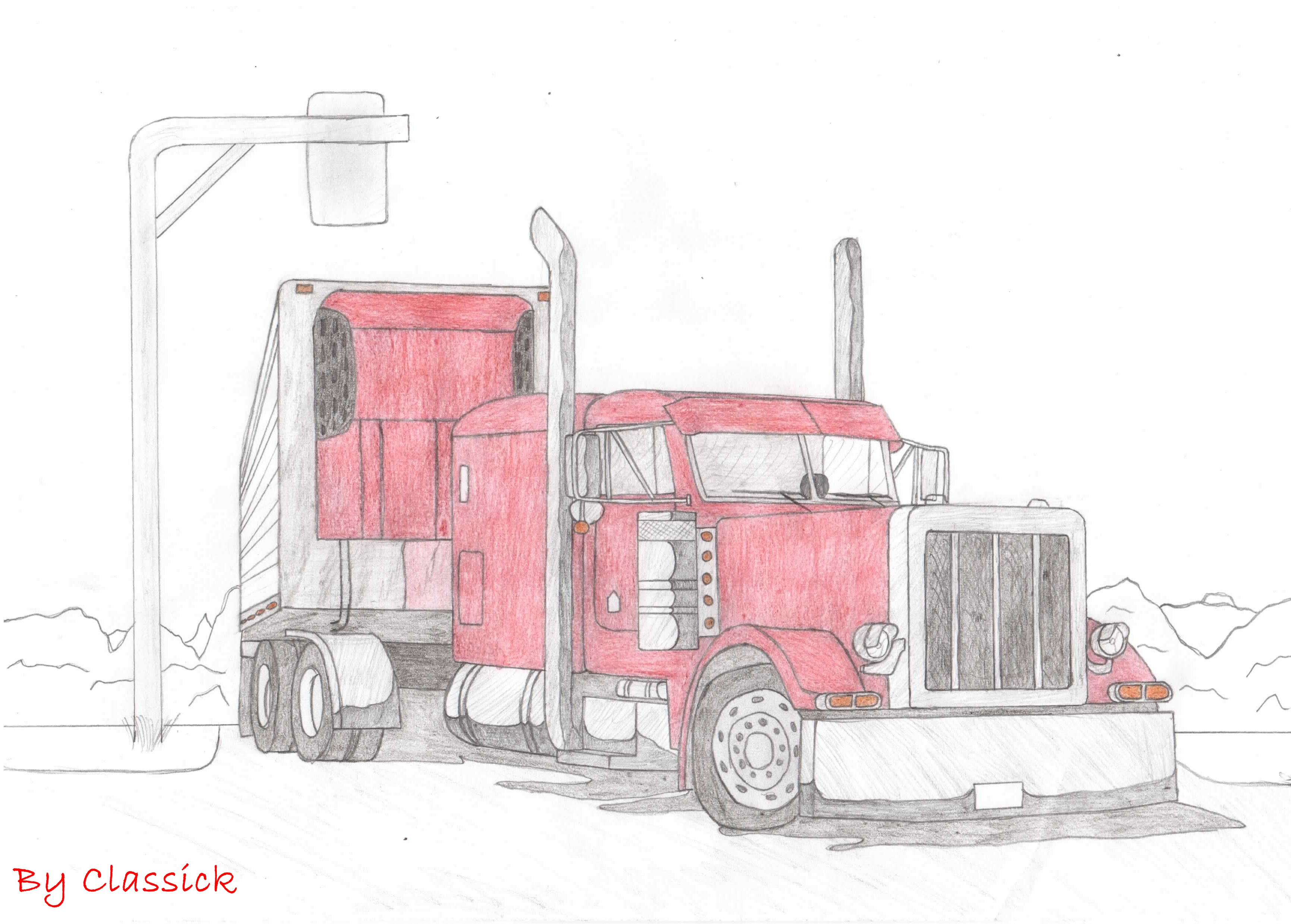 Truck Drawings