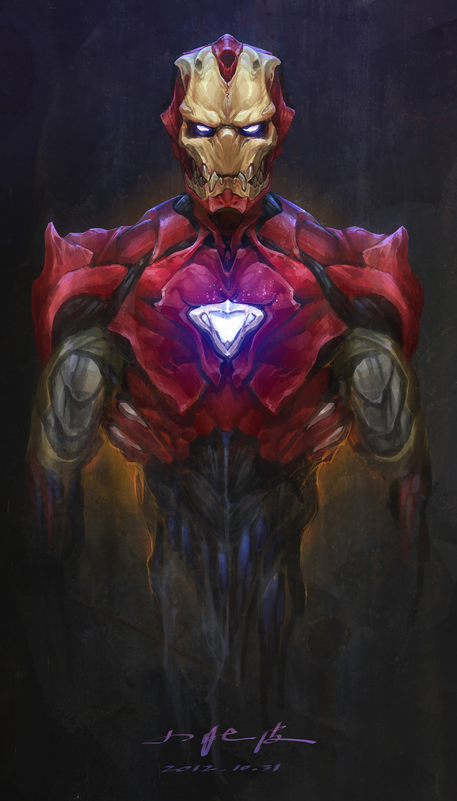 Picture this... Skull Iron Man