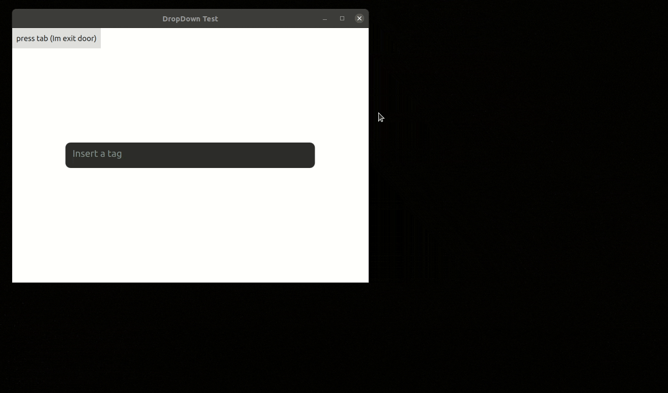 GitHub SCOne/DropDownInputQML Drop Down Input QML , same as tag