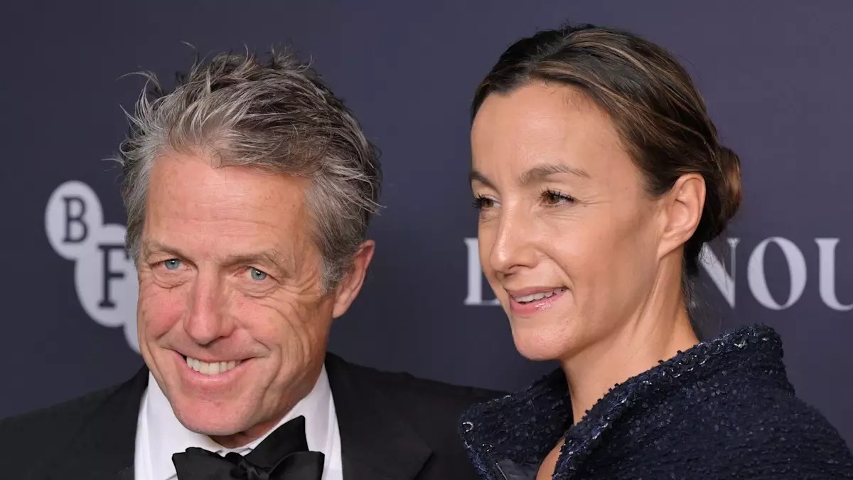 Hugh Grant and Anna Eberstein Shine at the BFI LUMINOUS Fundraising Gala Hugh Grant and Anna Eberstein Shine at the BFI LUMINOUS Fundraising Gala